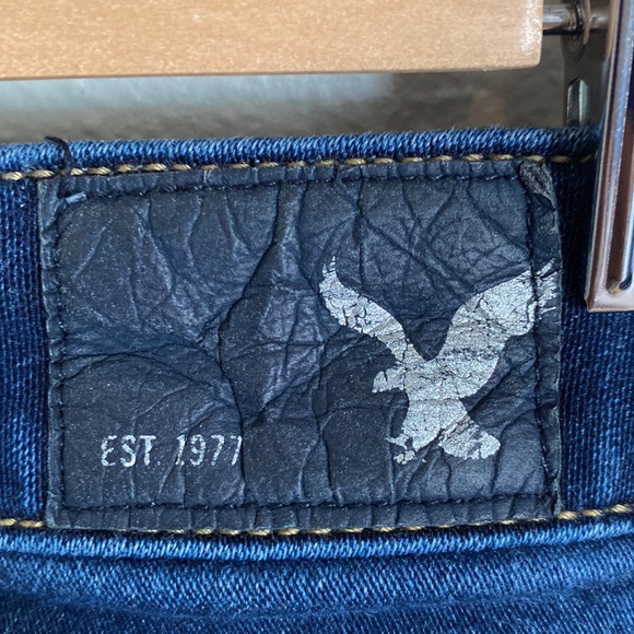 11 American Eagle Outfitters Hi-Rise Skinny Jeans EUC Women’s size 0 Long - Picture 3 of 8